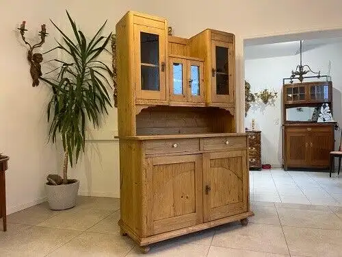 Jugendstil Küchenbuffet Küchenschrank Küchenkredenz A5134