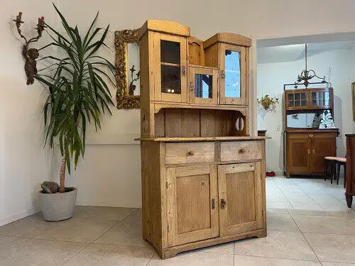 Jugendstil Küchenbuffet Küchenschrank Küchenkredenz B1332