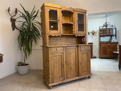 Jugendstil Küchenbuffet Küchenschrank Küchenkredenz A5159