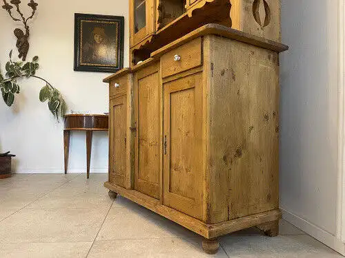 Jugendstil Küchenbuffet Küchenschrank Küchenkredenz A5159