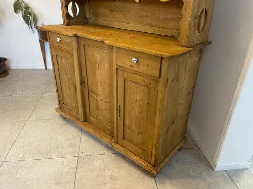 Jugendstil Küchenbuffet Küchenschrank Küchenkredenz A5159