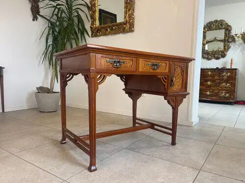 Jugendstil Designerschreibtisch Schreibtisch Sekretär A5152