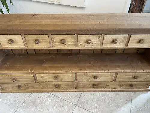 Massive 14 Laden Kommode Anrichte Sideboard B1191