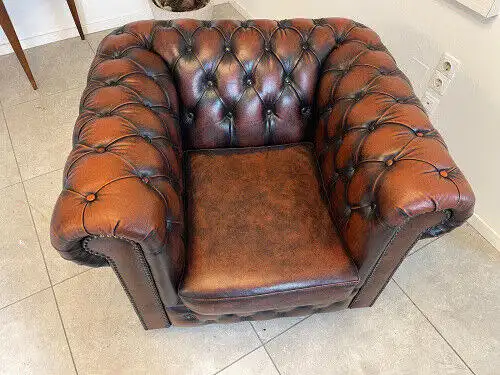 Exclusiver Chesterfield Fauteuil Clubfauteuil Sessel A2735