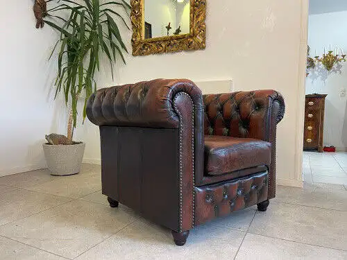 Exclusiver Chesterfield Fauteuil Clubfauteuil Sessel A2735