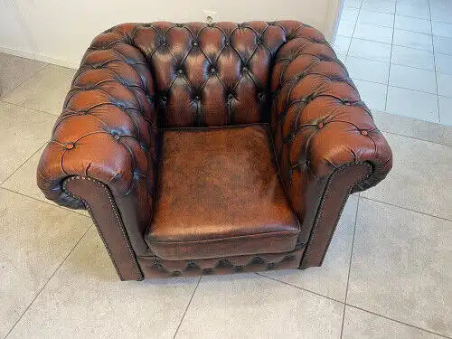 Exclusiver Chesterfield Fauteuil Clubfauteuil Sessel A2735