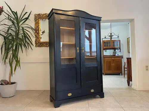 Sale Jugendstil Vitrine / Bücherschrank/ Antiquität A4985