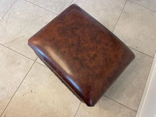 Exclusiver Chesterfield Hocker Traum Neuwertig E1033