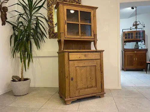 Biedermeier Küchenbuffet Küchenschrank Küchenkredenz A5133