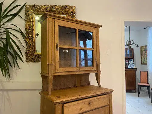 Biedermeier Küchenbuffet Küchenschrank Küchenkredenz A5133