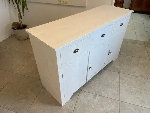 bäuerliche Anrichte Sideboard Kommode Original Fichtenholz  G1072