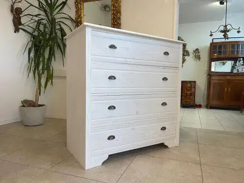 bäuerliche Anrichte Sideboard Kommode Original Fichtenholz  G1071