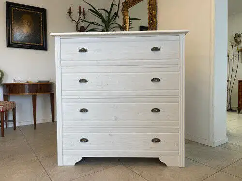 bäuerliche Anrichte Sideboard Kommode Original Fichtenholz  G1071