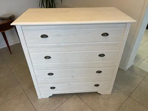 bäuerliche Anrichte Sideboard Kommode Original Fichtenholz  G1071