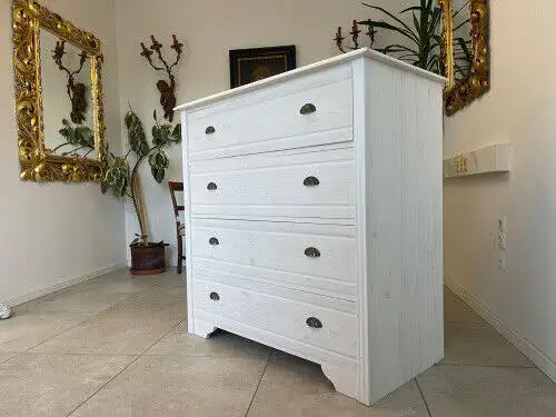bäuerliche Anrichte Sideboard Kommode Original Fichtenholz  G1071