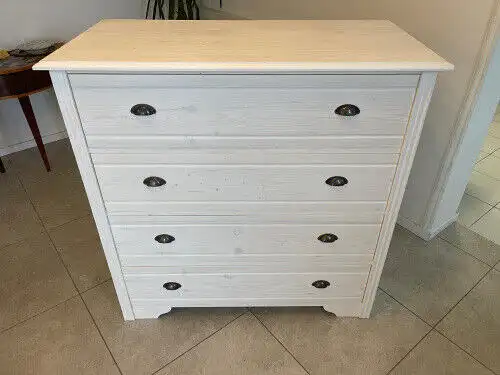 Bäuerliche Anrichte Sideboard Kommode Original Fichtenholz  G1071