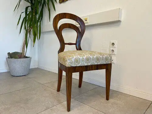 restaurierter Biedermeier Sessel Schaufelstuhl Traumstück = 1 Stk.   G1067