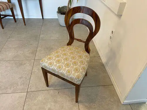 restaurierter Biedermeier Sessel Schaufelstuhl Traumstück = 1 Stk.   G1067