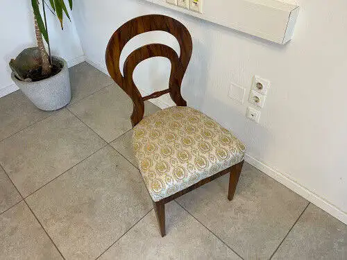 restaurierter Biedermeier Sessel Schaufelstuhl Traumstück = 1 Stk.   G1067