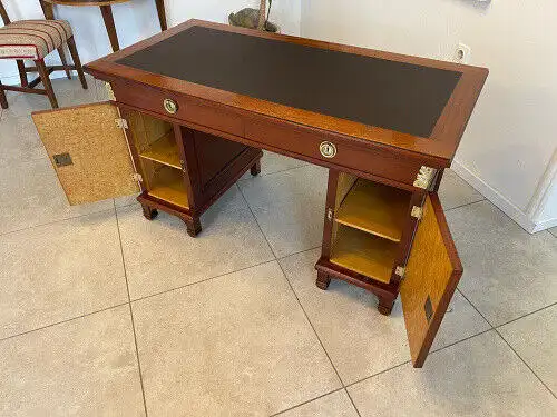 Restaurierter Jugendstil Schreibtisch Sekretär Partnerschreibtisch G1068