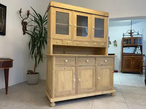 Jugendstil Küchenbuffet Küchenschrank Küchenkredenz G1061