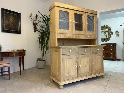 Jugendstil Küchenbuffet Küchenschrank Küchenkredenz G1061