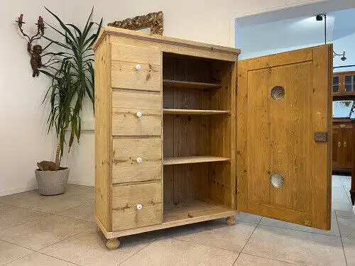 Biedermeier Brotschrank Almerschrank Speiskasten G1057