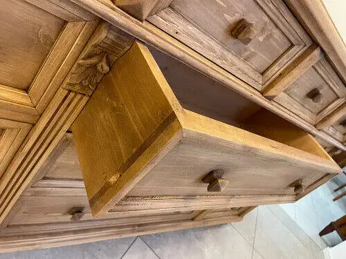 ALTER uriger Brotschrank Almerschrank Speiskasten G1041