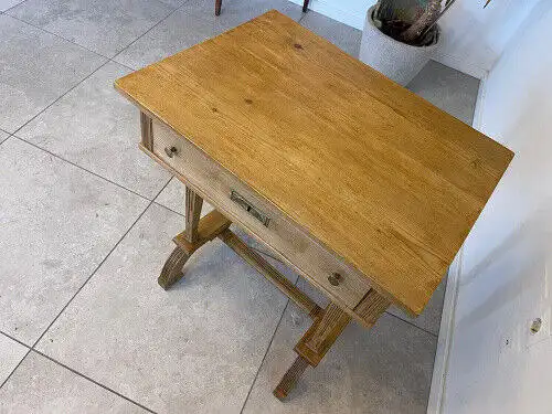 Originaler Bauerntisch Beistelltisch Tischerl Nähtischerl G1078