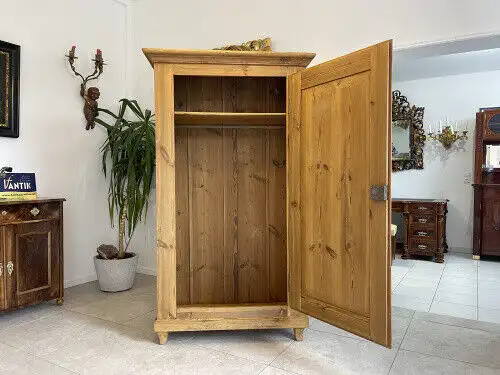 Biedermeier Bauernschrank Naturholzschrank B1444