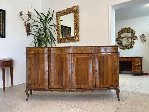 Barockstil Anrichte Sideboard Theke Marketerien G1123