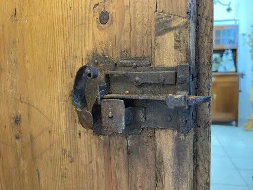 Brotschrank Küchenschrank Vorratsschrank Naturholz Speiskasten G1120