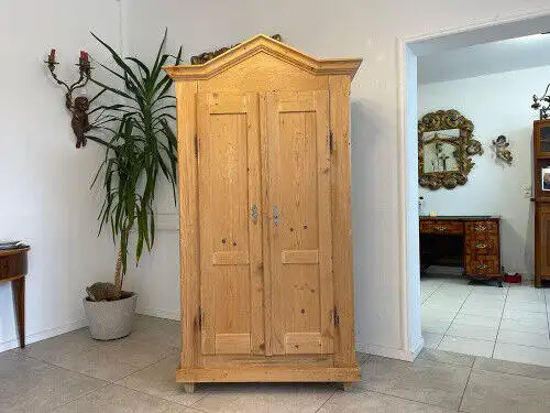 Sale Originaler Biedermeier Bauernschrank Naturholzschrank G1113