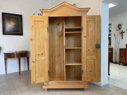 Sale Originaler Biedermeier Bauernschrank Naturholzschrank G1113