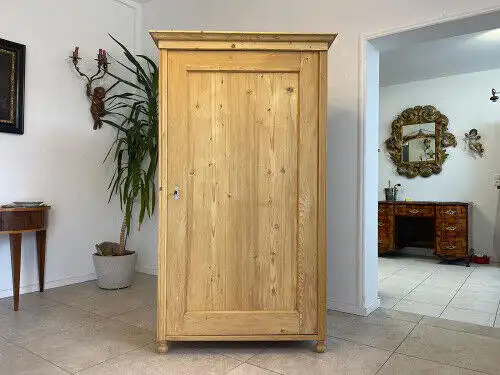 Sale Restaurierter Gründerzeit Bauernschrank Naturholzschrank G1114