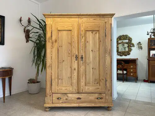 Steirischer Biedermeier  Bauernschrank Naturholzschrank G1147