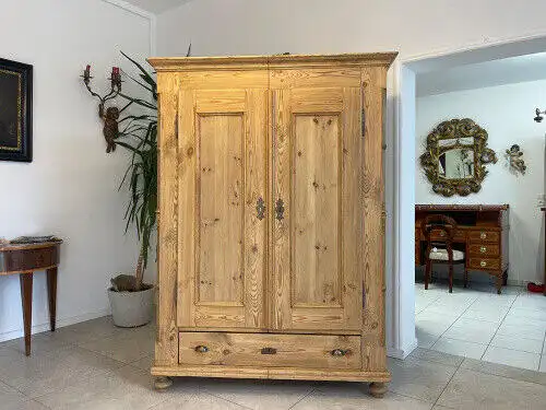 Steirischer Biedermeier  Bauernschrank Naturholzschrank G1147