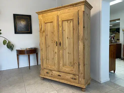 Steirischer Biedermeier  Bauernschrank Naturholzschrank G1147