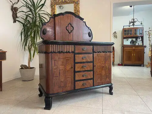 Historismus Sideboard Theke Kommode G1141