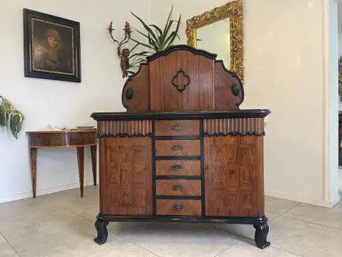 Historismus Sideboard Theke Kommode G1141