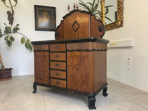 Historismus Sideboard Theke Kommode G1141