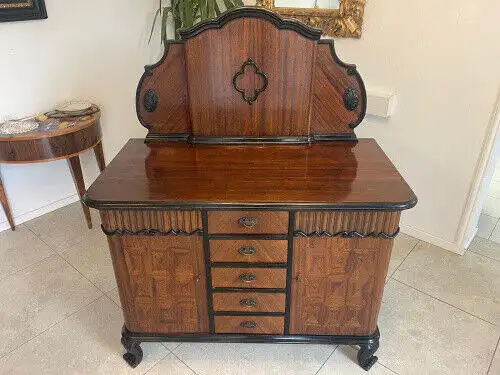 Historismus Sideboard Theke Kommode G1141