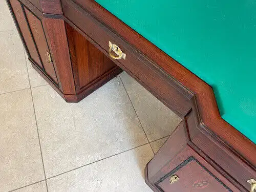 SALE Art Deco Schreibtisch Sekretär Freisteher Originalstück G1172