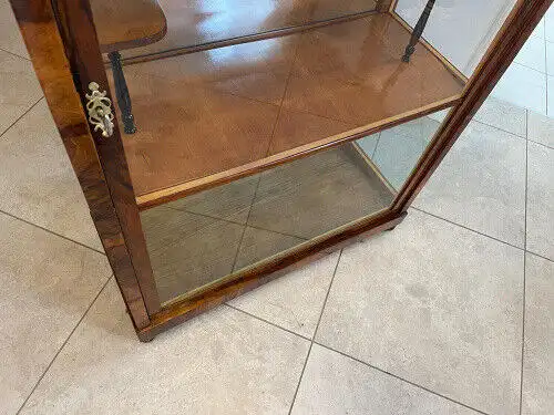 Antiquität Biedermeier Vitrine Bücherschrank Antiquität G1186