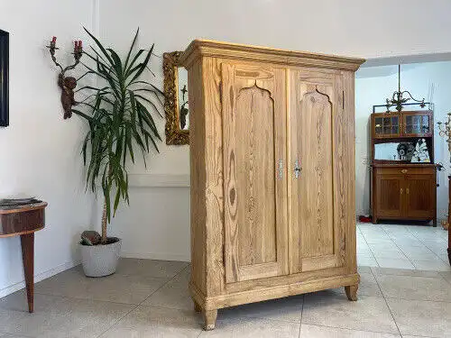 Steirischer Biedermeier  Bauernschrank Naturholzschrank G1148