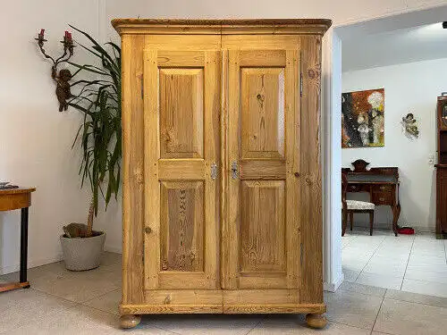 Sale Restaurierter Traum Biedermeier Bauernschrank Naturholzschrank G1257