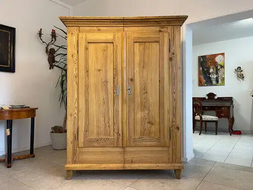 Sale Restaurierter Traum Biedermeier Bauernschrank Naturholzschrank G1249