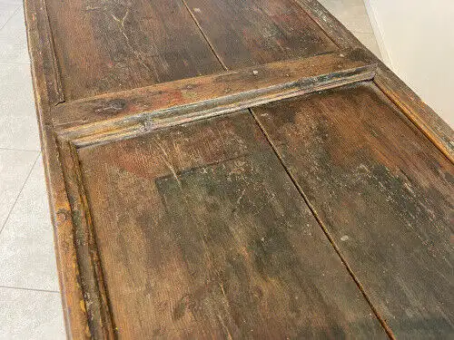 Urige handbemalte Tiroler Truhe Landhaustruhe Bauerntruhe G1236