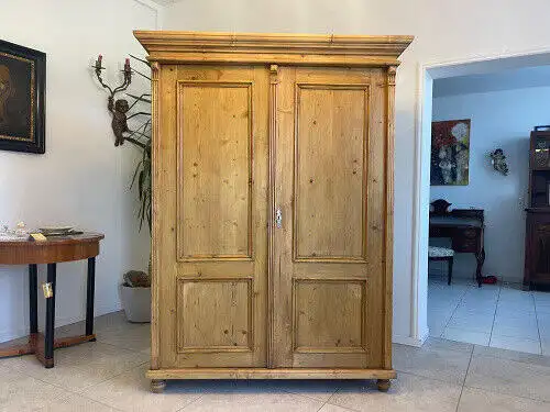 Sale Steirischer Biedermeier  Bauernschrank Naturholzschrank Bauernmöbel Antik G