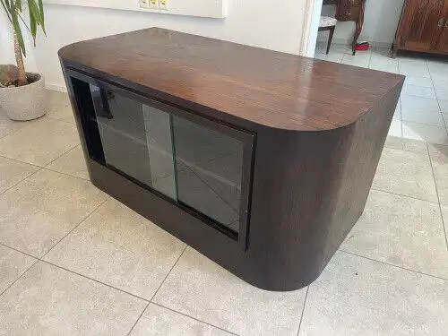 Sekretär Art Deco Schreibtisch Büroschreibtisch Freisteher G1305